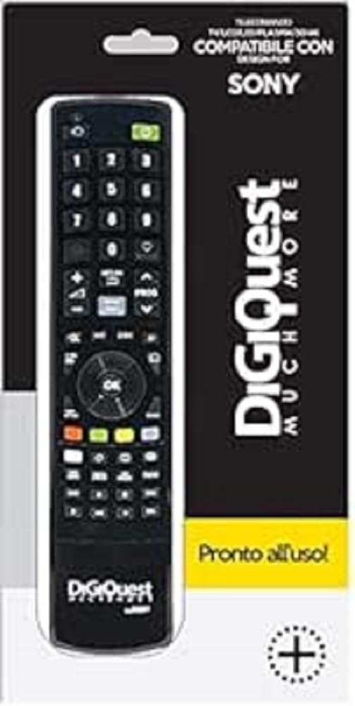 Tālvadība saderīga ar visiem Sony TV modeļiem, LCD, LED, Plasma, 4K. Pilnībā ar visām funkcijām un taustiņiem, kas atbilst Sony oriģinālās tālvadības pultij.
