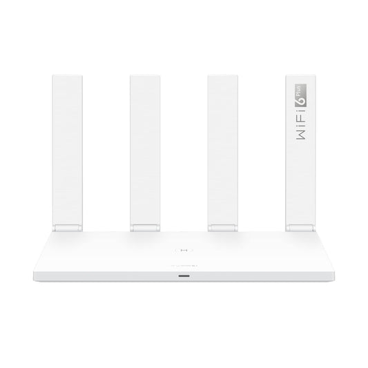 HUAWEI WiFi AX3, Wi-Fi 6 AX3000 maršrutētājs, divjoslu, 4 WAN/LAN automātiski pielāgojami GE porti, HomeSec™ drošība, nav DSL funkcijas, ideāli piemērots spēlēšanai Xbox/PS5/Steam un 8K, ekskluzīvi pie Amazon.