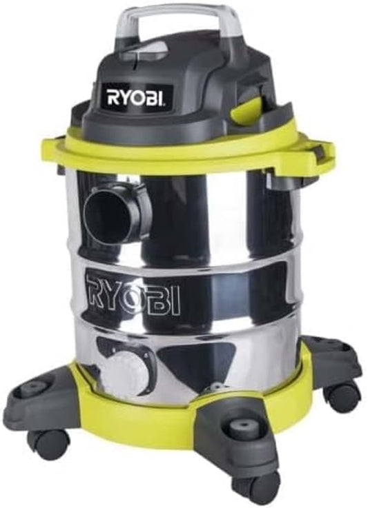 RYOBI RVC-1220I-G 5133004986 - Green electric vacuum cleaner with powerful suction and lightweight design.