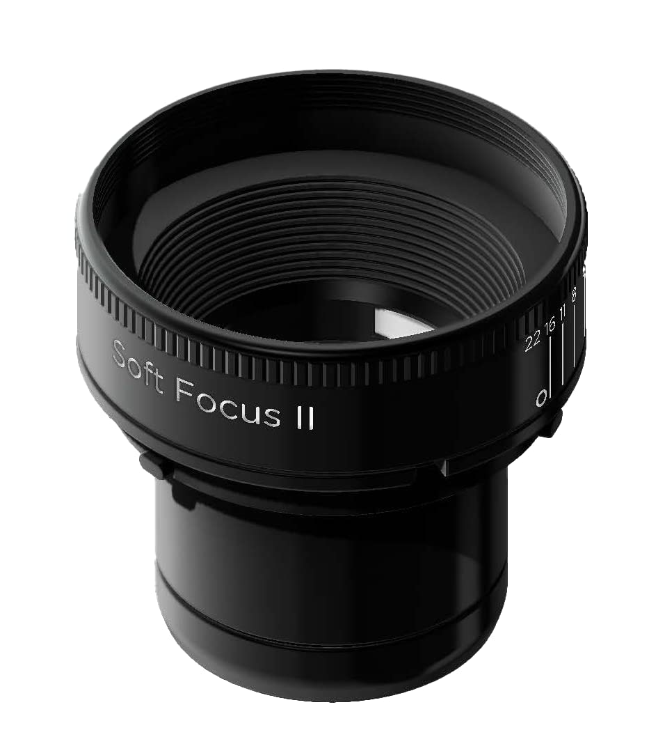LensBaby - Soft Focus II 50 optika - saderīgs ar visiem pašreizējiem un vecākiem Lensbaby Optic Swap objektīviem - manuāli regulējama diafragma