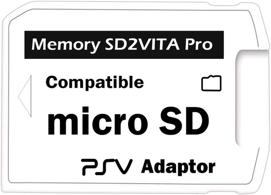 Grapelet SD2Vita Pro 5.0 adapteris PSVITA Micro SD atmiņas kartei no PS Vita 3.60 Henkaku, pilnīga aizsardzība