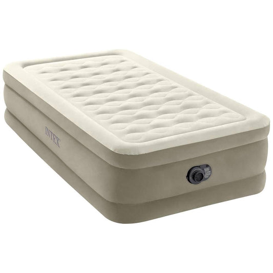 Intex Twin Ultra Plush gaisa gulta ar Fiber-Tech RP, piepūsts izmērs: 99 cm x 191 cm x 46 cm (64426ND)