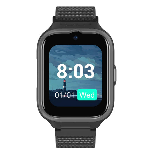 myPhone CareWatch LTE - GPS tracking for seniors, VoLTE, video calling, fall alert, SOS button