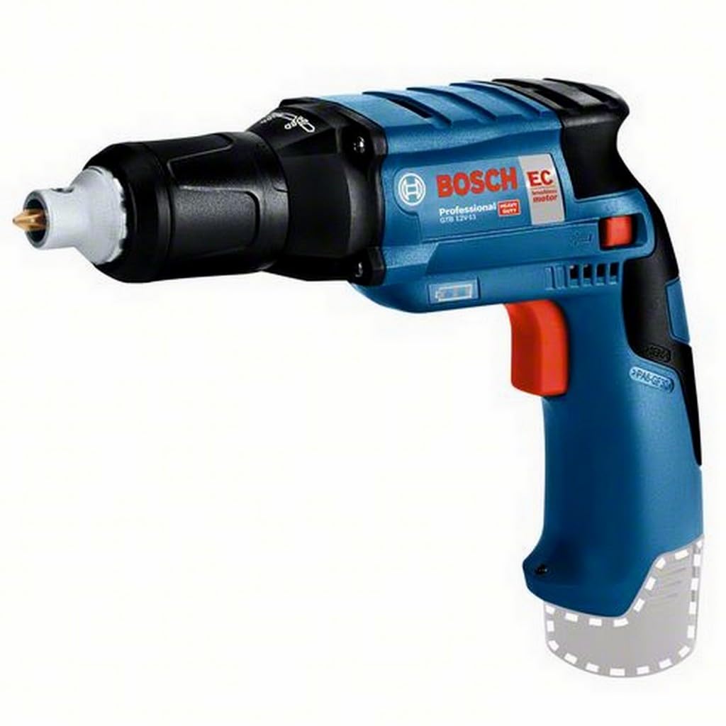 Bosch Professional 12V akumulatora ģipškartona skrūvgriezis GTB 12V-11 - kompakts, jaudīgs, bez akumulatora/lādētāja.