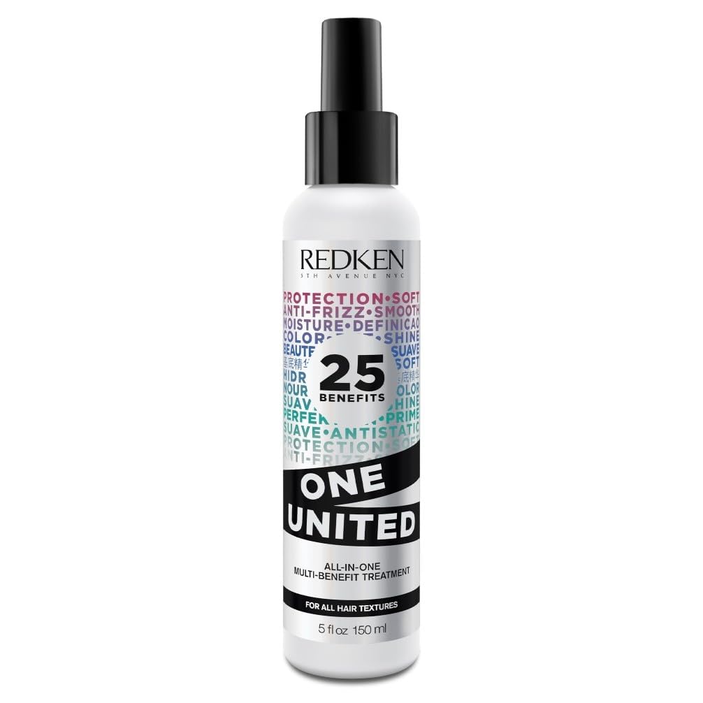 Redken One United 25-in-1 sprejs: daudzfunkcionāls termoaizsardzības un leave-in sprejs