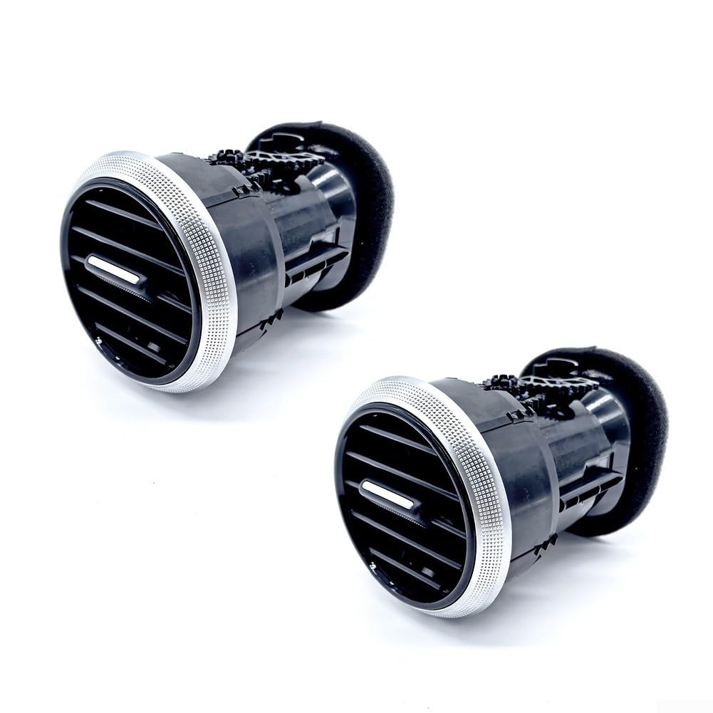2 gab. priekšējās paneļa ventilācijas režģis a3 S3 8P 2008-2012 8P0820901C melns hroms ABS
