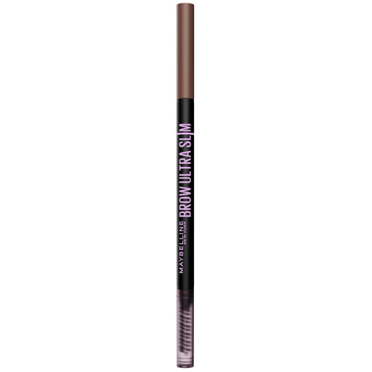 Uzacu zīmulis Maybelline New York Brow Ultra Slim Liner Nr. 04 Medium Brown, precīzs 1,5 mm uzgalis dabiskam rezultātam
