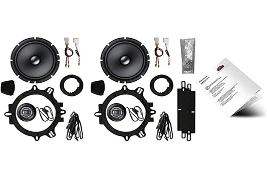 Pioneer TS-FIAT-DUCATO 2-ceļu komponentu skaļrunis (350 W), 16.5 cm, skaļruņu sistēma FIAT Ducato (modelis X250 - X290), nepārtraukta jauda 80W