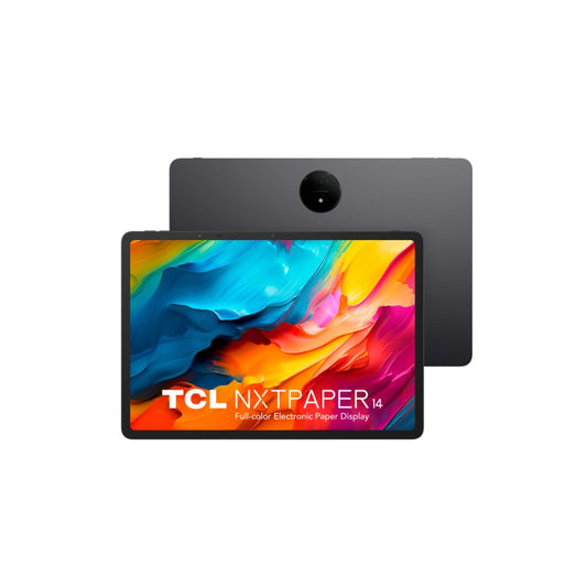 17. TCL NXTPAPER 14 planšetdators, 14,3" 2.4K NXTPAPER displejs, 256GB atmiņa, 8GB RAM (+8GB RAM paplašināšana), 10.000mAh akumulators, 33W PD ātrā uzlāde, Android WiFi planšetdators, pelēks