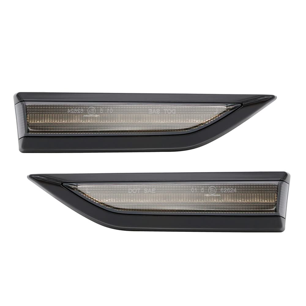 AUTO-STYLE LED sānu blinkeru komplekts saderīgs ar Volkswagen Caddy IV 2015-2020 - Smoke - ar dinamisku gaismas plūsmu