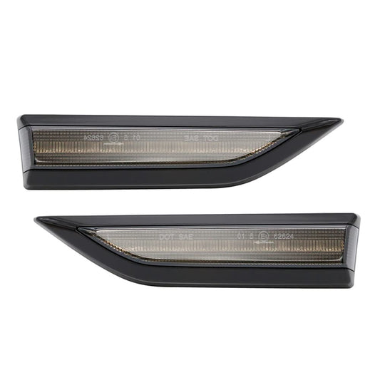 AUTO-STYLE LED sānu blinkeru komplekts saderīgs ar Volkswagen Caddy IV 2015-2020 - Smoke - ar dinamisku gaismas plūsmu