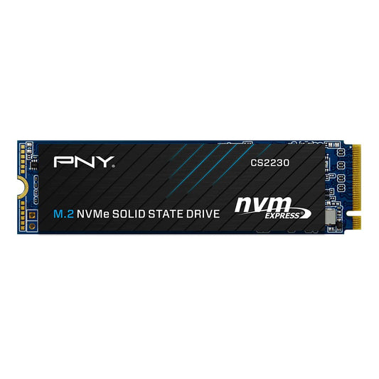 PNY CS2230 1TB M.2 NVMe SSD - Up to 3300MB/s speed, high-performance internal storage solution.