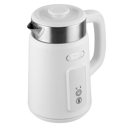 Botti Luiz ūdens vārītājs 1,5L - LED temperatūras indikators, dubultsienu dizains, 360° rotējošs pamatne, ātra uzsildīšana.
