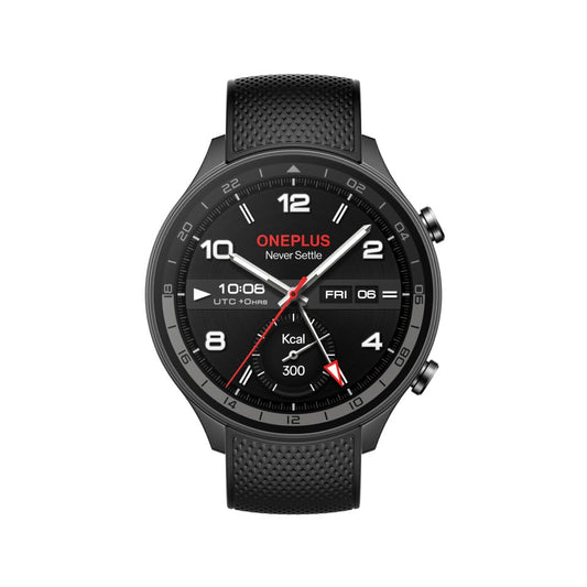 OnePlus Watch 2R OPWWE234 - Gunmetal gray, fitness tracking, heart rate monitor, customizable watch faces