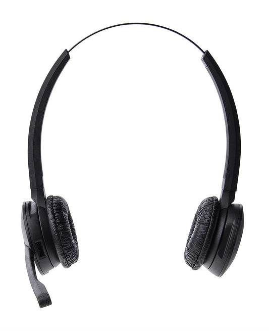 Jabra Pro 920 - DECT bezvadu stereo austiņas, HD balss, trokšņu slāpēšana, ilgs akumulatora darbības laiks, melns.