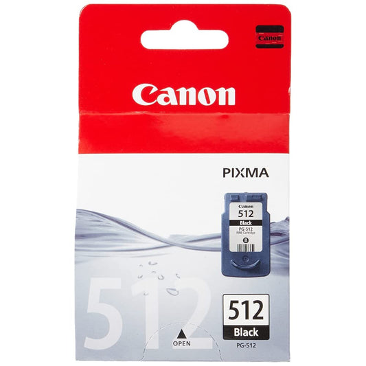 Canon oriģināltinte PG-512 - standarta izmēra melna tintes kasete, pārstrādājams iepakojums