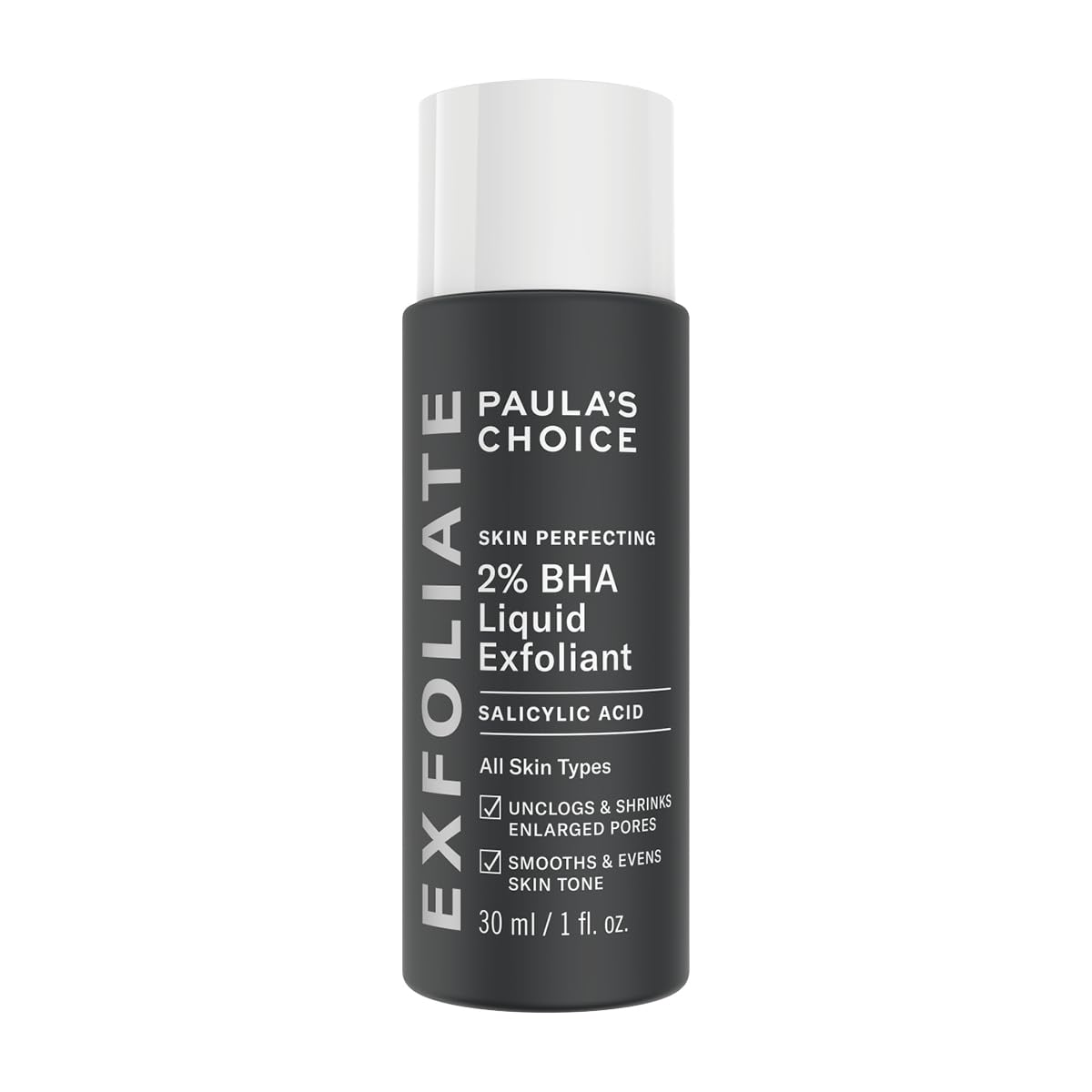 Paula's Choice 2% BHA šķidrais pīlings, pret melnajiem punktiem un porām, 30 ml