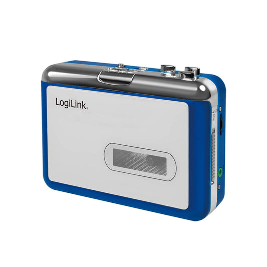 LogiLink UA0393 - Bluetooth kasešu atskaņotājs, bezvadu atskaņošana, 3,5 mm ligzda, BT 5.0.