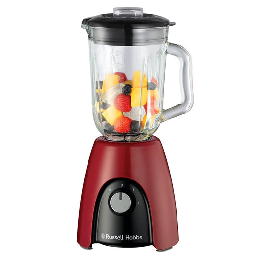 Russell Hobbs Desire stacionārais mikseris - 1,5L stikla trauks, 2 ātrumi, pulsa funkcija, nerūsējošā tērauda asmeņi.