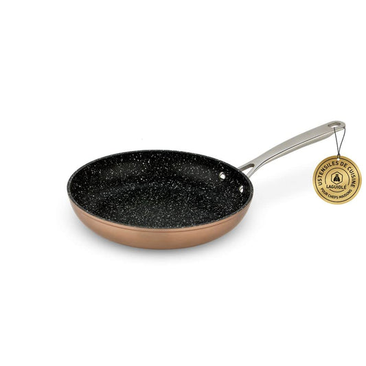 LAGUIOLE Greblon C2 frying pan - 28 cm, copper, non-stick coating, durable and heat-resistant design.