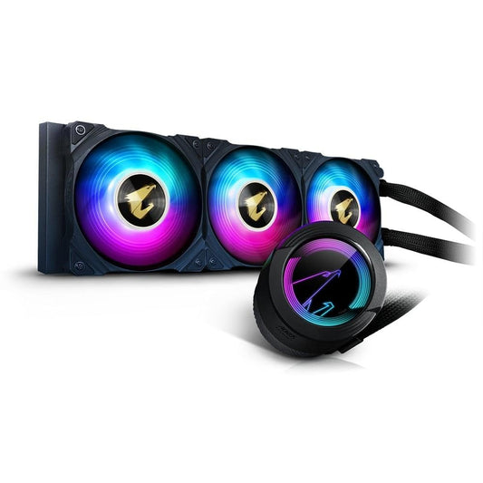 Gigabyte AORUS Waterforce 360 - 360mm liquid cooler, RGB lighting, efficient cooling for high-performance PCs