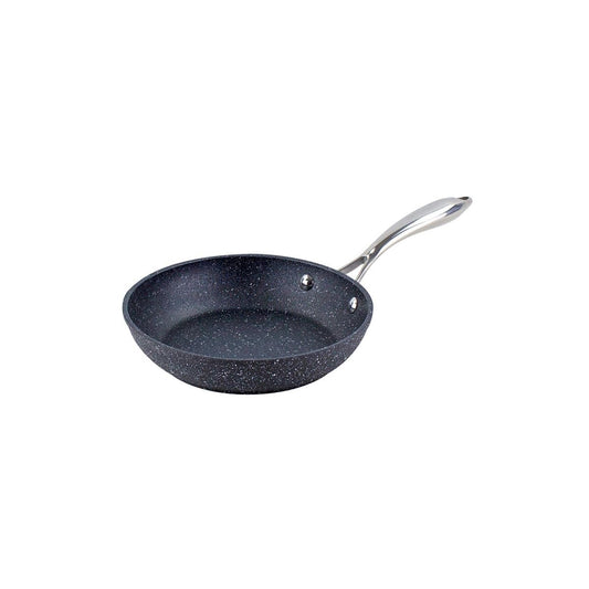 Eaziglide cepamā panna - 24 cm, lieliska pretpiedeguma pārklājums, alumīnija pamatne, melna.
