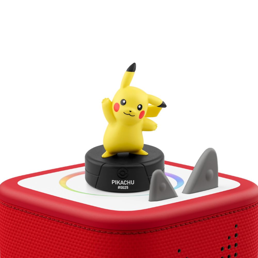 tonies klausāmfigūra Toniebox, Pokémon – Pikachu, klausāmstāsti un zināšanas bērniem no 5 gadiem, spēles laiks apmēram 78 minūtes
