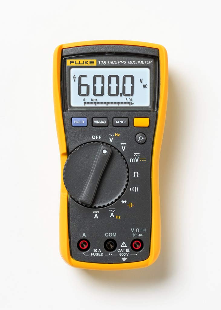 Fluke 115 īstās efektīvās vērtības multimetrs, kompakts