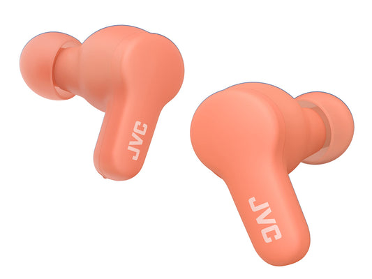 JVC HA-Z77T-P Gumy True Wireless - mīksti ausu ieliktņi, 3 skaņas režīmi, Bluetooth 5.3, 24h akumulatora, iPX4 aizsardzība