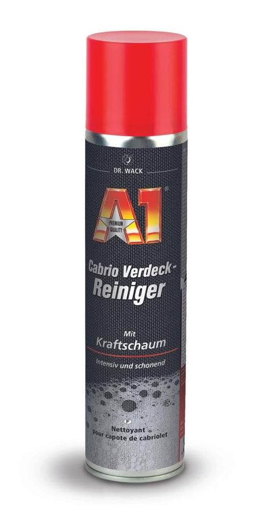 Dr. Wack A1 kabrio jumta tīrītājs 400 ml – tīrīšanas aerosols ar efektīvu putu formulu