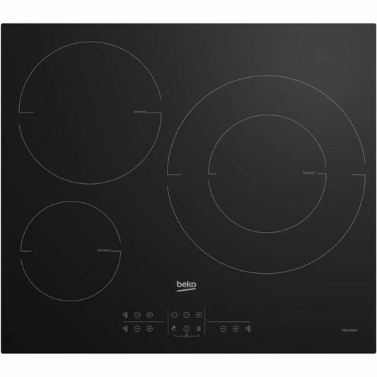 Beko HII63205MT darba virsma indukcijai, keramika, melna, standarts