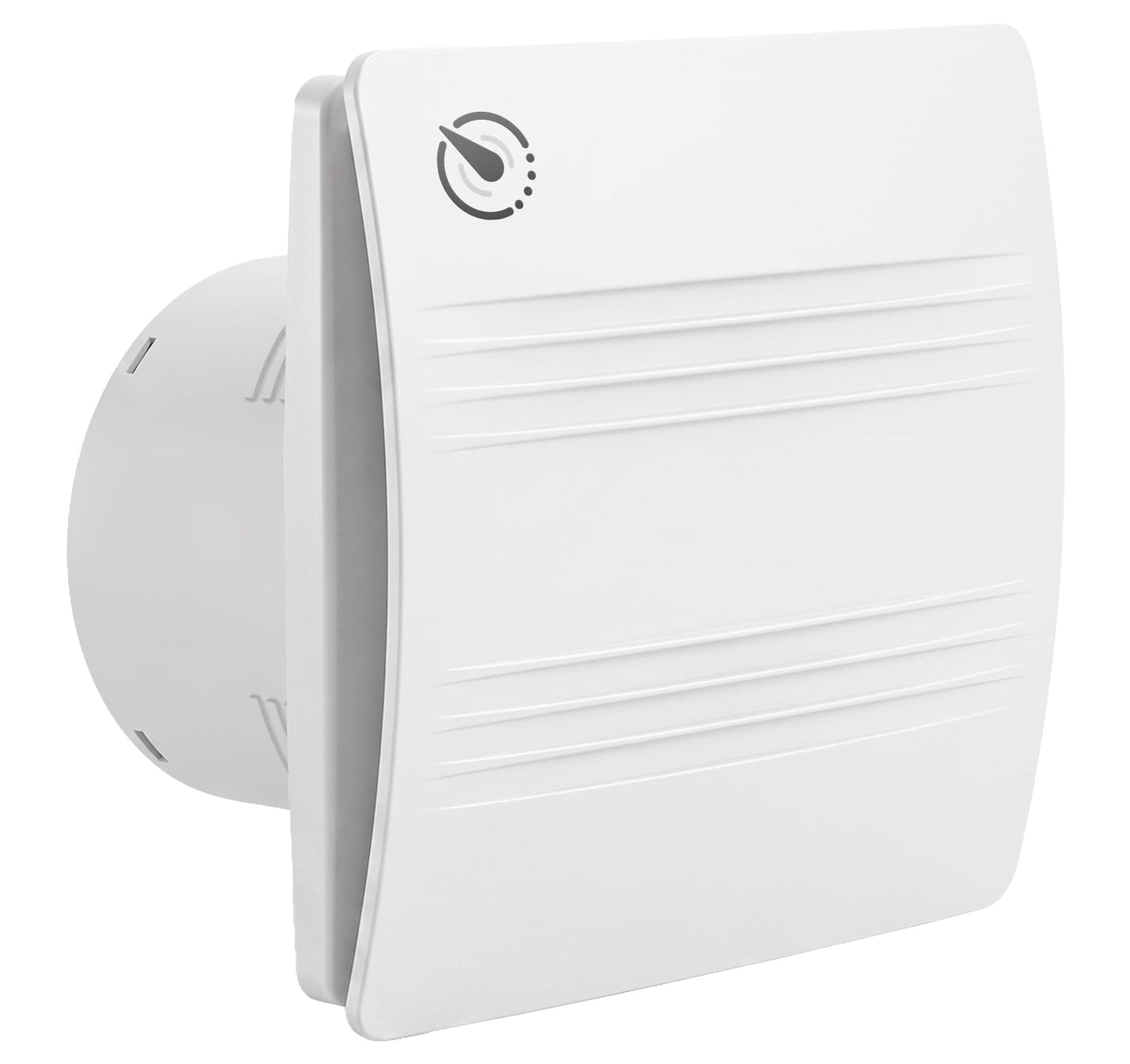 MOCINE vannas istabas ventilators 100 mm, vannas istabas nosūces ventilators ar atliktās izslēgšanās funkciju
