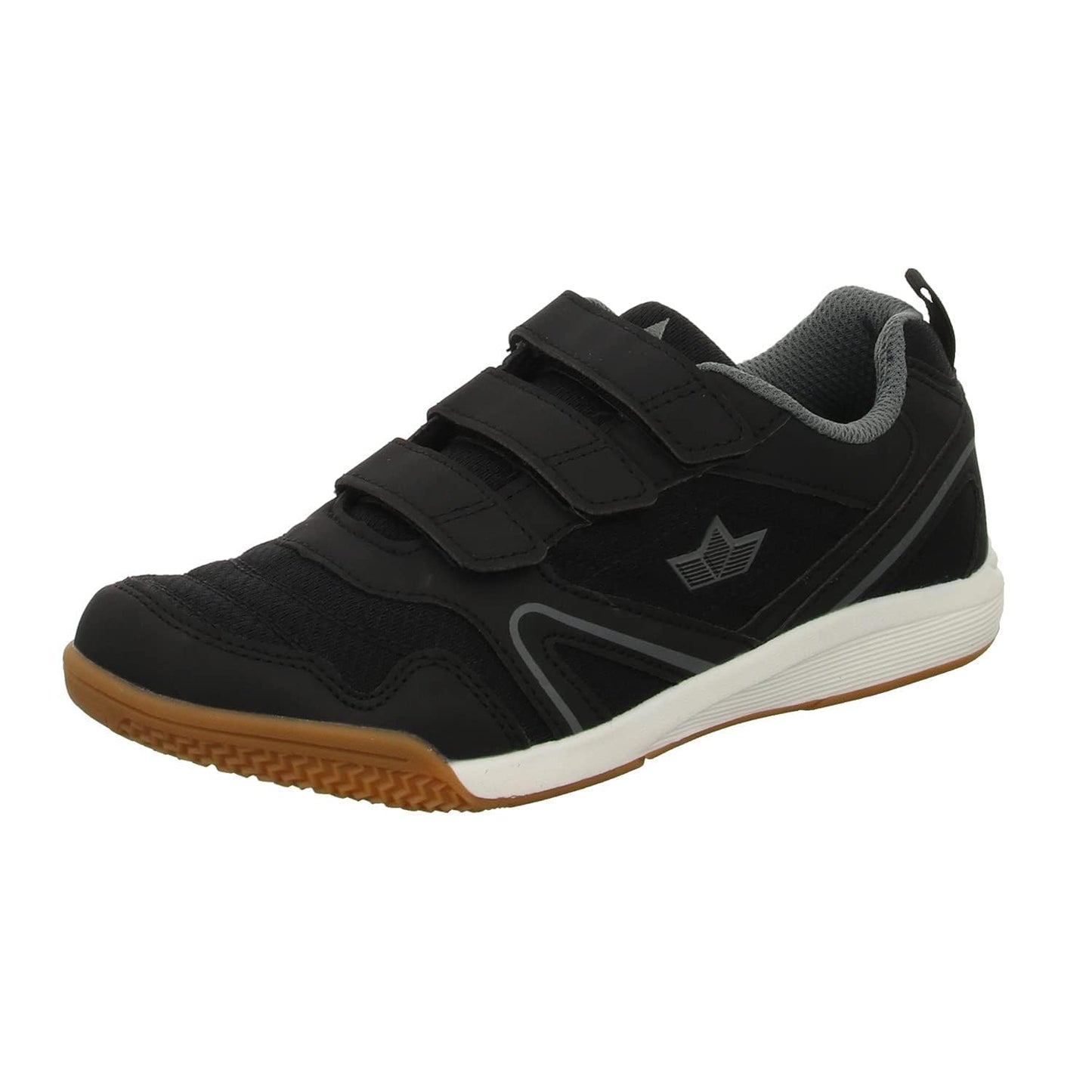 Bērnu unisex daudzfunkcionāli iekštelpu sporta apavi Lico BOULDER V, melni/antracīta, 39 EU