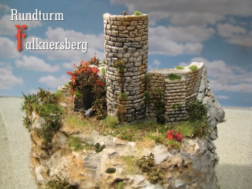 Dzelzceļa modelis menta-modellbau Rundturm Falknersberg, komplekts, N/Z mērogs
