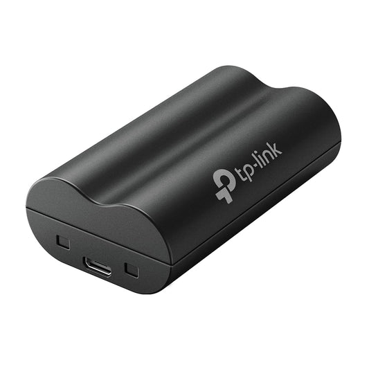 Tapo TP-Link rezerves akumulators A100, darbojas akumulatora kamerām un video durvju zvaniem C420, C400, D230, 6700mAh, 6-kārtīga aizsardzība, pilnībā uzlādēts 5 stundu laikā.
