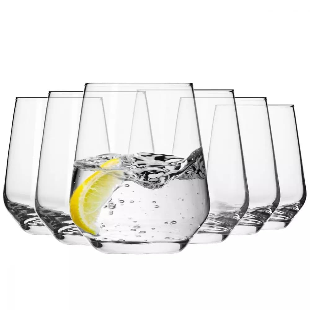 Ūdens glāzes Krosno Splendour, 6 gab., 430 ml