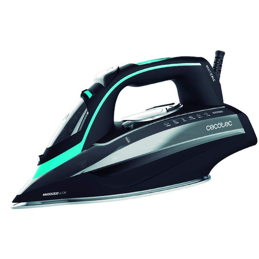 Cecotec tvaika gludeklis 3D ForceAnodized 750 - 3100W, LCD ekrāns, 55g/min tvaika, pretkaļķu sistēma, 400ml tvertne.