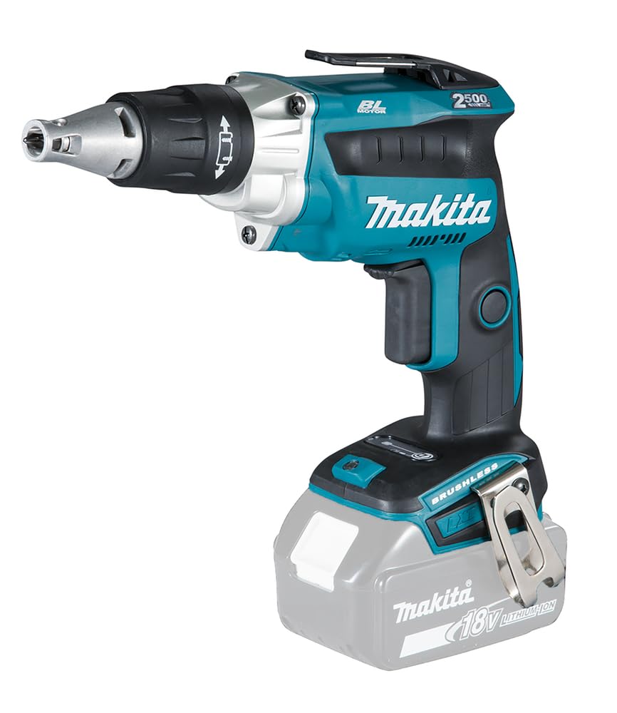 Makita DFS250Z - 18V cordless high-speed screwdriver, lightweight, compact design, ideal for professional use.