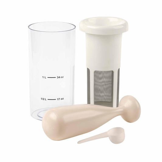 JATA MILKER JELV2300 – mājās gatavots dārzeņu piens, 1L/min, 5 receptes, emulsija, bez miksera.