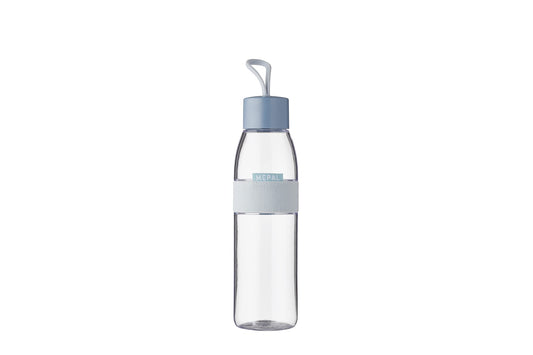 Ūdens pudele Mepal Ellipse — atkārtoti lietojama, hermētiska, 500 ml, piemērota gāzētiem dzērieniem, bez BPA, ziemeļzila