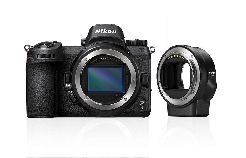 15. Nikon Z 6 sistēmas digitālā kamera + FTZ adapteris + 64 GB XQD