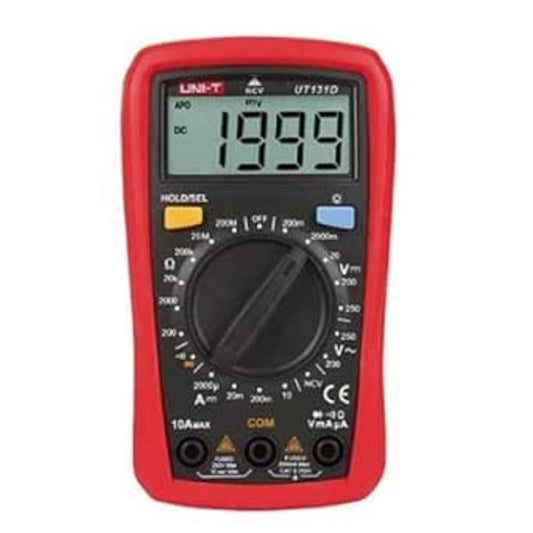 UNI-T UT131D serijas UT131 multimetrs, plaukstas izmērs, 200V-250V AC, 2000µA-10A