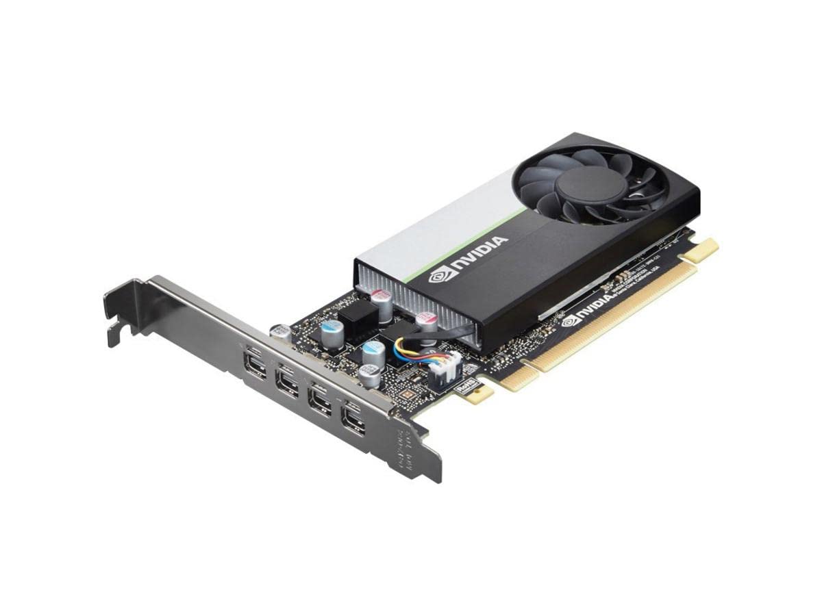 Lenovo ThinkStation nVidia RTX T1000 - High-performance graphics card, 4GB GDDR6 memory, ideal for professional workstations.