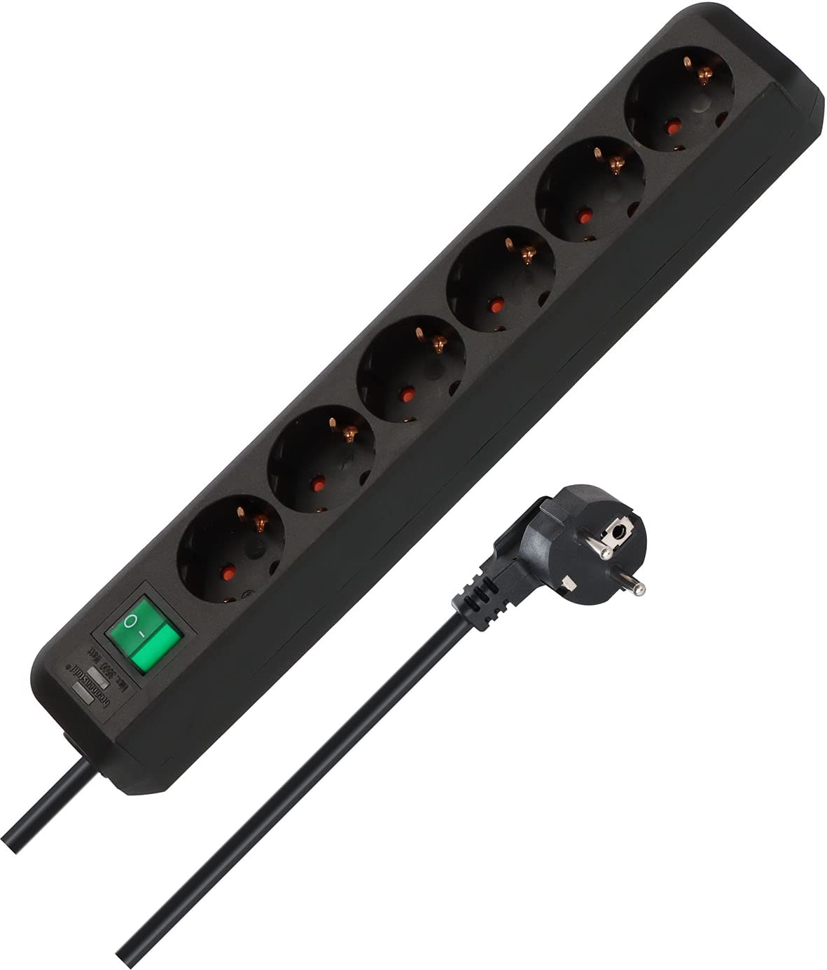 Brennenstuhl Eco-Line, 6 ligzdu pagarinātājs