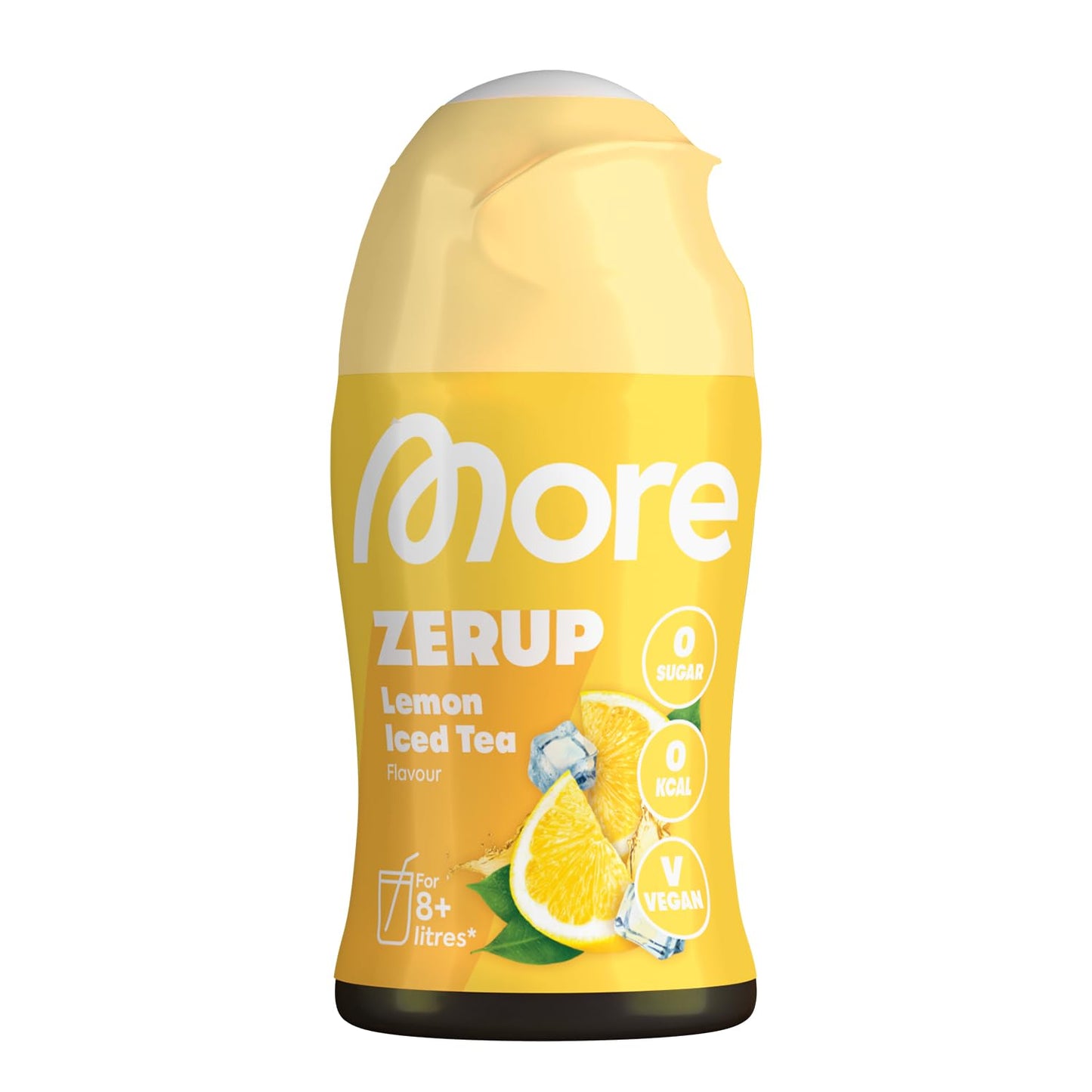 Cukura nesaturoša citrusu ledus tēja MORE Zerup, 65 ml, līdz 8 l gatava dzēriena