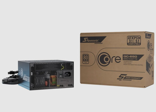 Barošanas bloks Seasonic Core GC-650 ATX3 650W (80+ Gold)