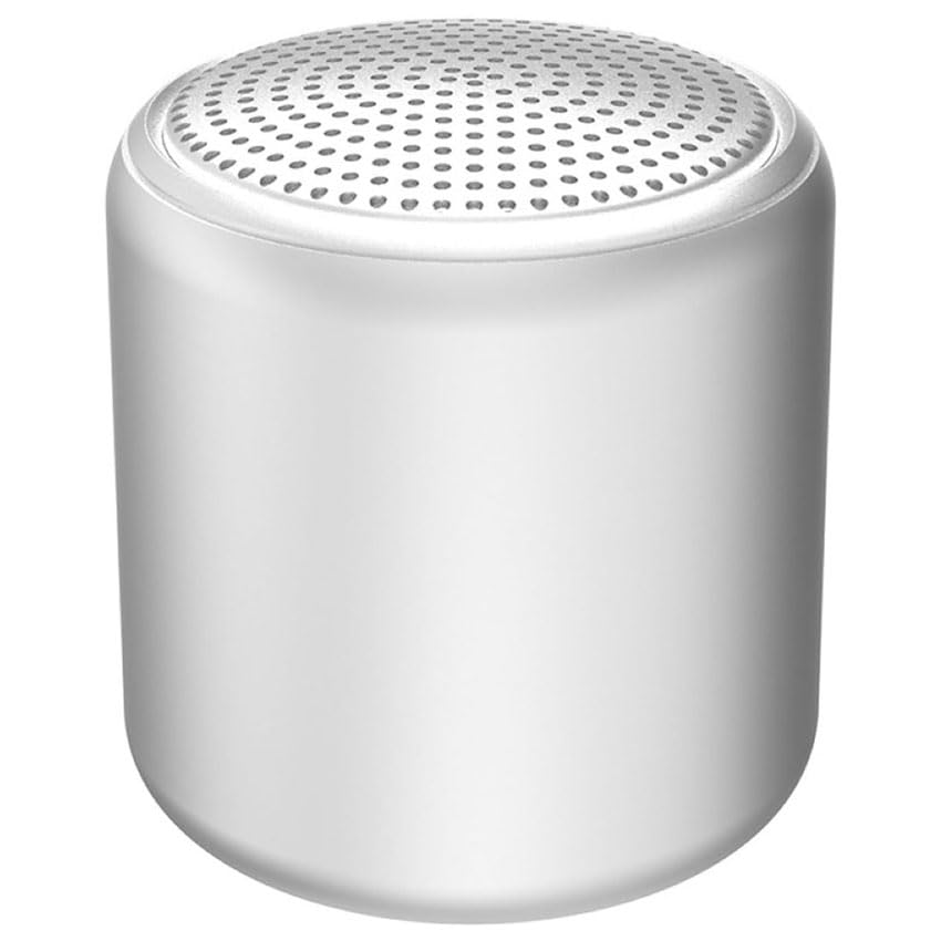 PRENDELUZ Portatīvais mini skaļrunis ar Bluetooth, stereo skaņu, divkāršo savienojumu, balts