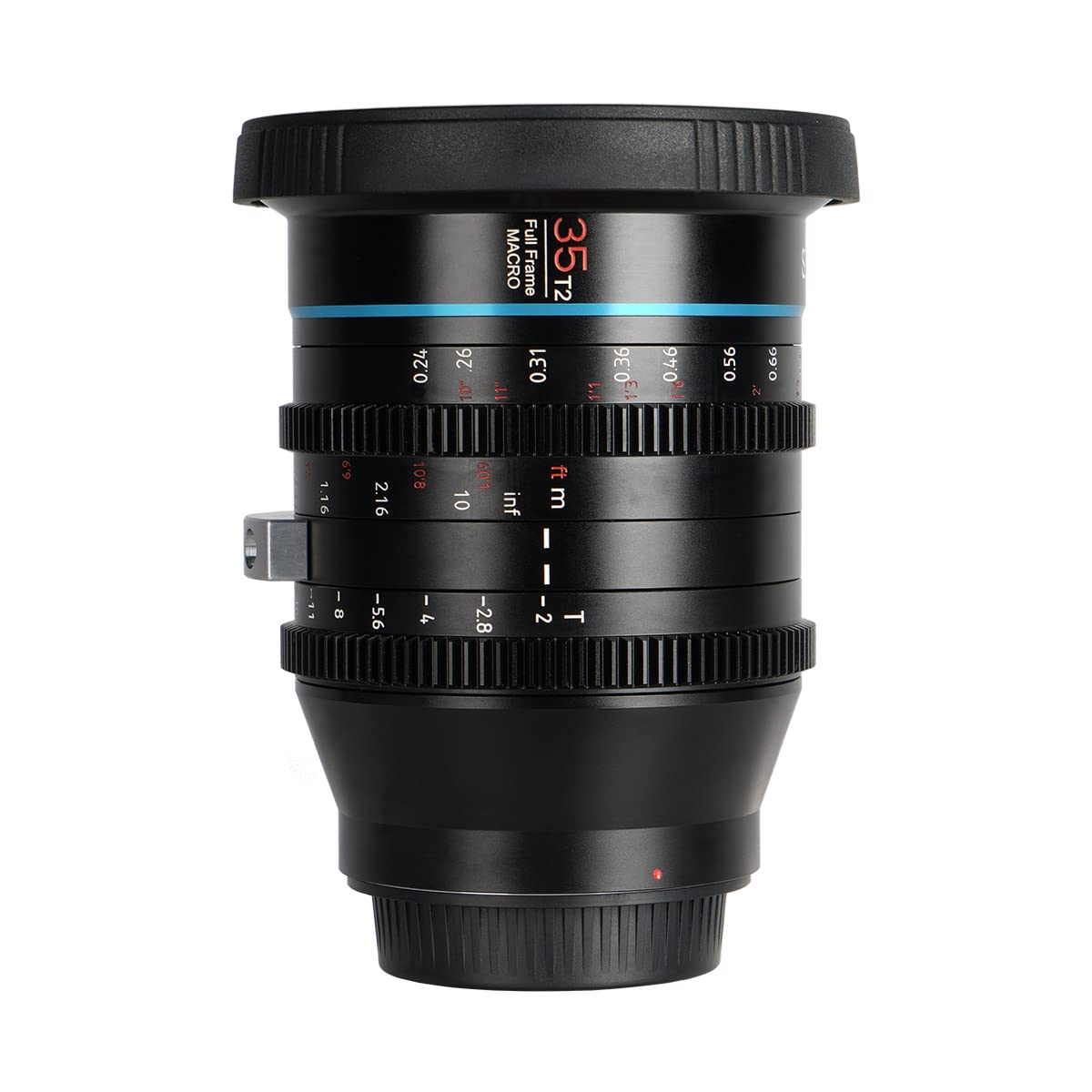 SIRUI 35mm Jupiter Macro T2 pilna formāta Cine Prime objektīvs, 14 elementi 11 grupās, manuālais fokuss, PL mount, melns, saderīgs ar Alexa Mini LF, Mini, LF - 35 mm, T2