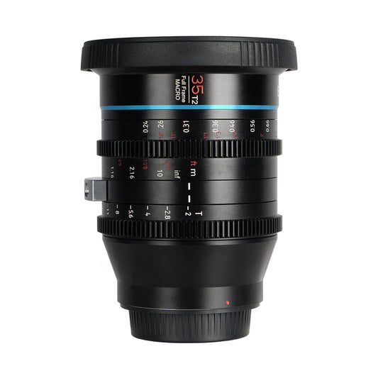 SIRUI 35mm Jupiter Macro T2 pilna formāta Cine Prime objektīvs, 14 elementi 11 grupās, manuālais fokuss, PL mount, melns, saderīgs ar Alexa Mini LF, Mini, LF - 35 mm, T2