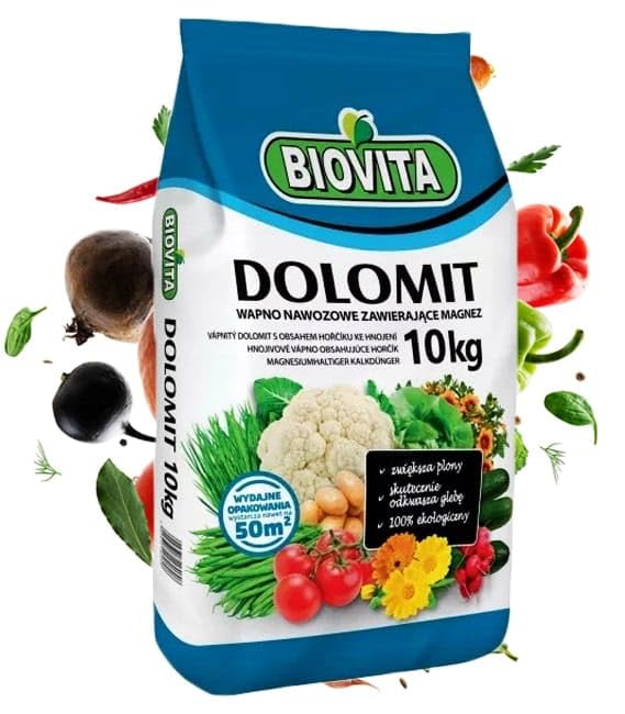 Dolomīts BIOVITA kalcija un magnija mēslojums, ekoloģisks mēslojums augiem (10)